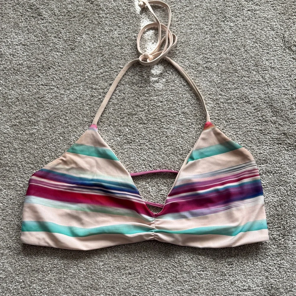 L*Space Multicolor Striped Bikini - Picture 3 of 6